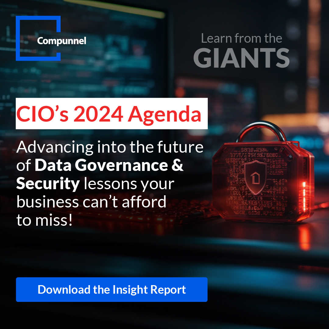 CIOs’ 2024 Agenda-Data Governance and Security